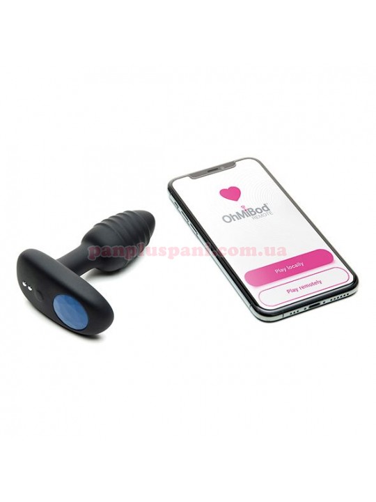 Анальна пробка OhMiBod Lumen for Kiiroo смарт, інтерактивна, Ø3.3 см, вага 80 г 