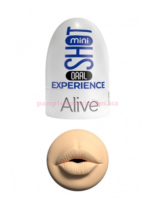 Мастурбатор Alive Experience Oral Mini Masturbator 