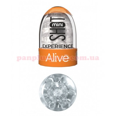Мастурбатор Alive Experience Mini Masturbator Transparent