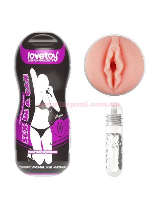 Мастурбатор LoveToy Sex In A Can Vagina Stamina Tunnel