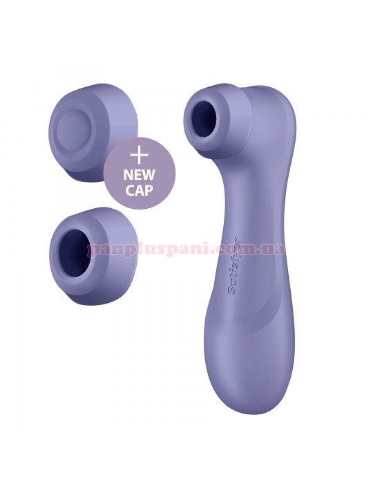 Вакуумний вібростимулятор Satisfyer Pro 2 Generation 3 Lilac з додатковою насадкою