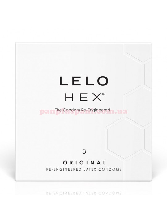 Презервативи LELO HEX Condoms Original 3 шт