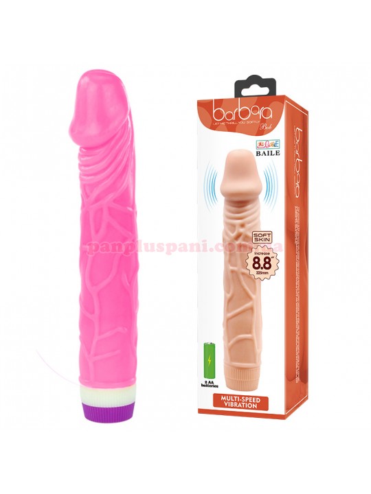 Вібратор Barbara Bob Pink