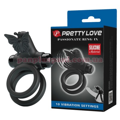 Ерекційне кільце Pretty Love Passionate Ring IX BI-210296 з вібрацією