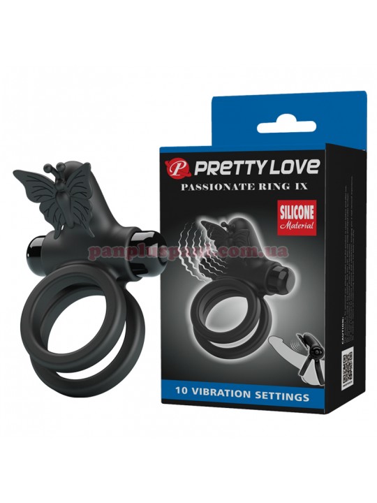 Ерекційне кільце Pretty Love Passionate Ring IX BI-210296 з вібрацією