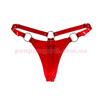 Трусики жіночі Feral Feelings String Bikini Trasparent Red