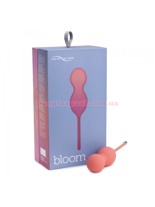 Вагінальні кульки We-Vibe Bloom з вібрацією, смарт, Ø3.3 см, вага до 80 г