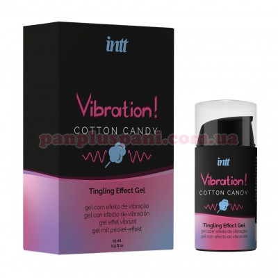 Рідкий вібратор Intt Vibration Cotton Candy 15 мл