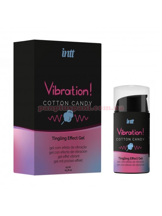 Рідкий вібратор Intt Vibration Cotton Candy 15 мл