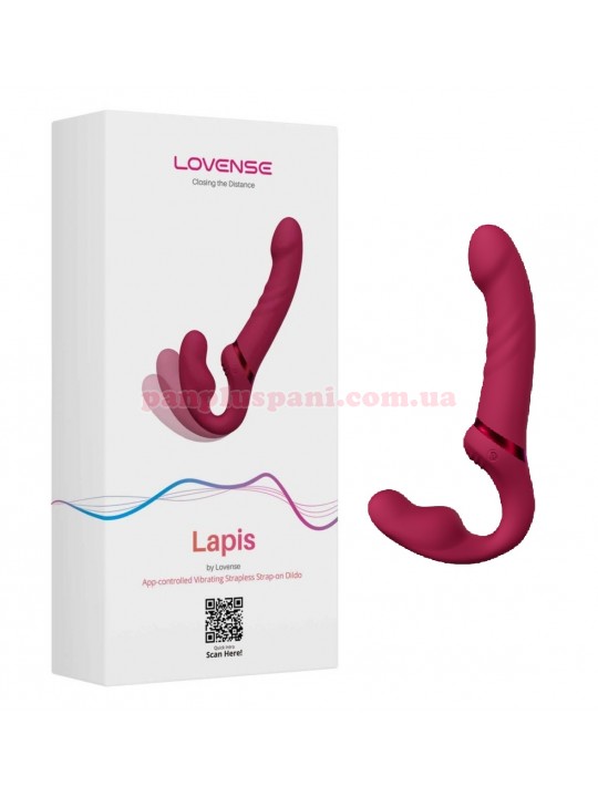 Страпон Lovense Lapis vibrating strapless смарт