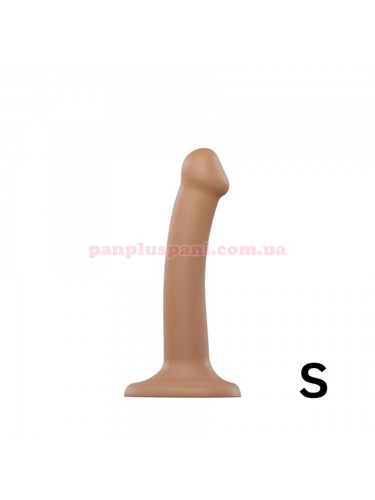 Фалоімітатор Strap-On-Me Dual Density Dildo Caramel S