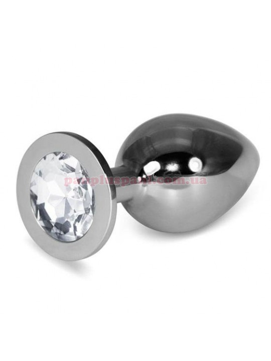Анальна пробка Rosebud Classic Metal Plug L, Ø4 см, вага 267 г
