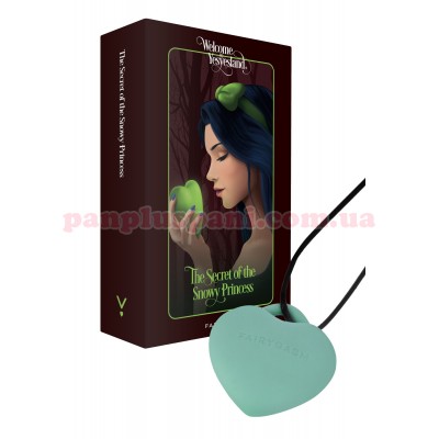Вібратор FairyGasm PleasureStone green