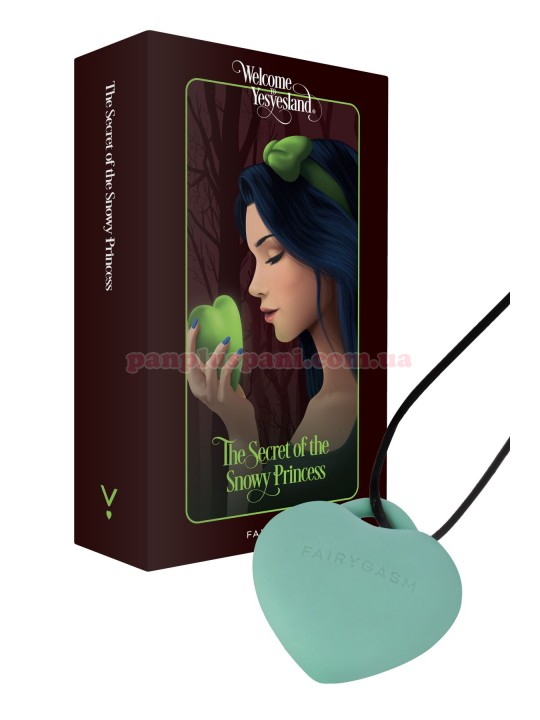 Вібратор FairyGasm PleasureStone green