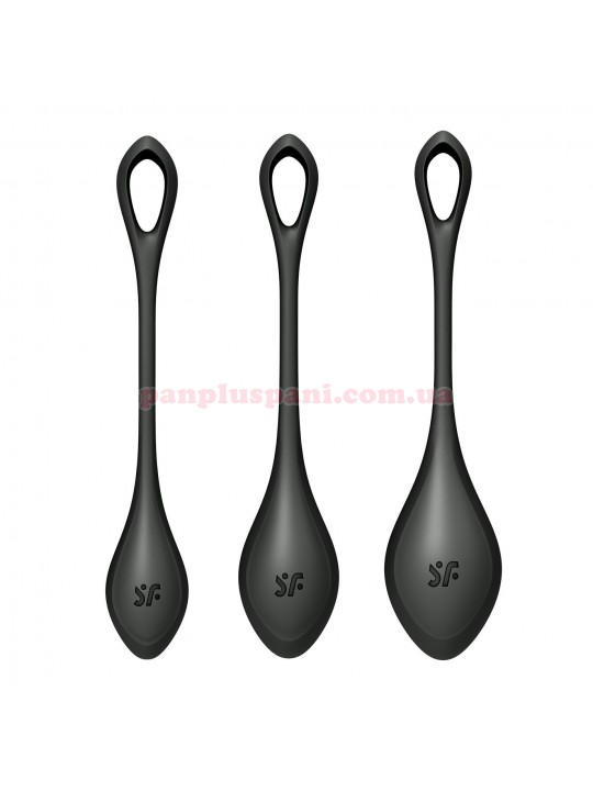 Набір вагінальних кульок Satisfyer Yoni Power 2 Black