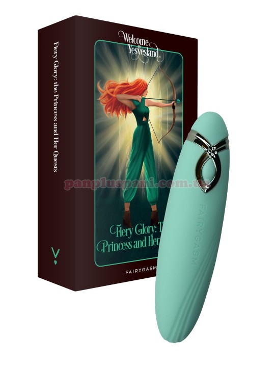 Вібратор FairyGasm PleasureArrow green