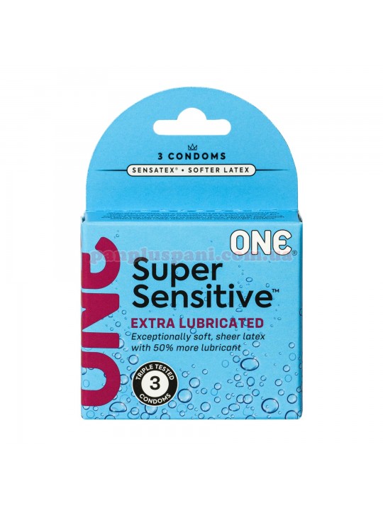 Презервативи One Super Sensitive 3 шт