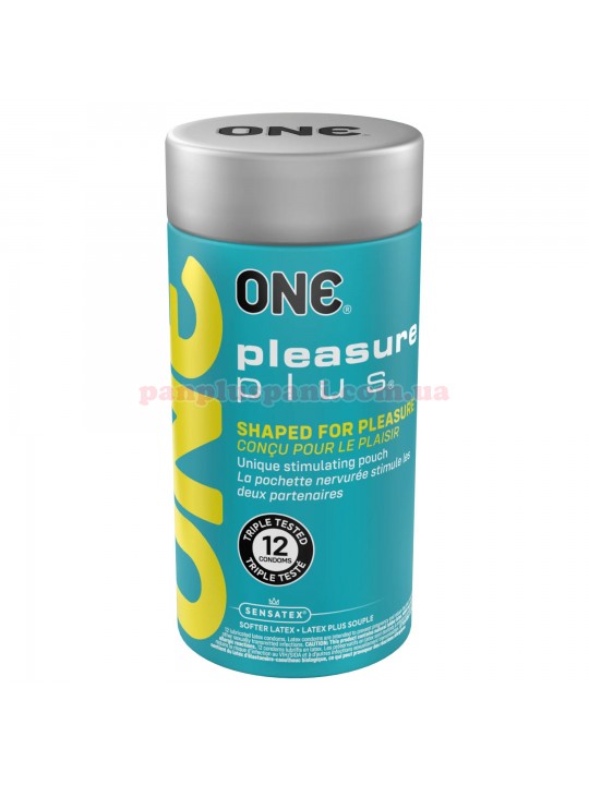 Презервативи ONE Pleasure Plus 12 шт