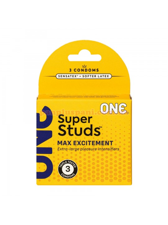 Презервативи One Super Studs 3 шт