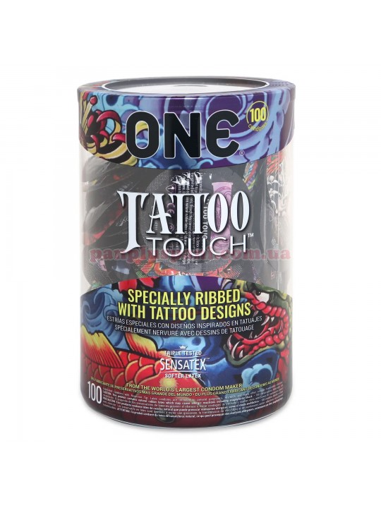 Презервативи One Tattoo Touch 100 шт