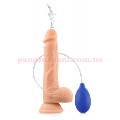 Фалоімітатор Real Body Cum Kane з мошонкою і імітацією еякуляції Фалоімітатор Real Body Cum Kane з мошонкою і імітацією еякуляції