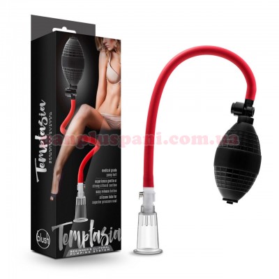 Вакуумна помпа Blush Temptasia Beginner's Clitoral Pumping System для клітора