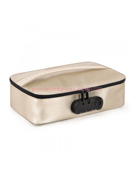 Кейс для іграшок Dorcel Discreet Box Luxury Gold з кодовим замком