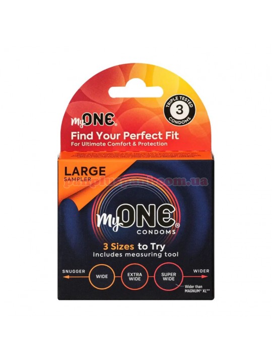 Презервативи MyOne Large 3 шт