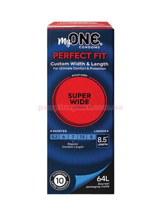 Презервативи MyOne 64L Super Wide 10 шт