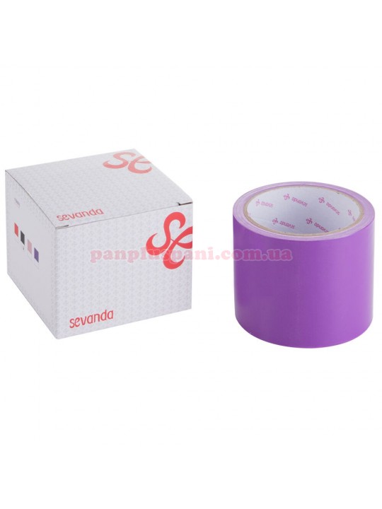 Стрічка для бондажа Lockink Sevanda Purple 16 м