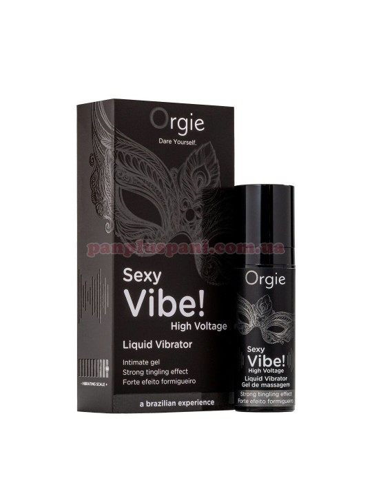 Рідкий вібратор Orgie Sexy Vibe! High Voltage 15 мл