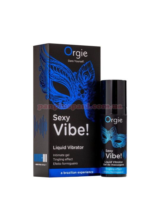 Рідкий вібратор Orgie Sexy Vibe! Liquid Vibrator 15 мл