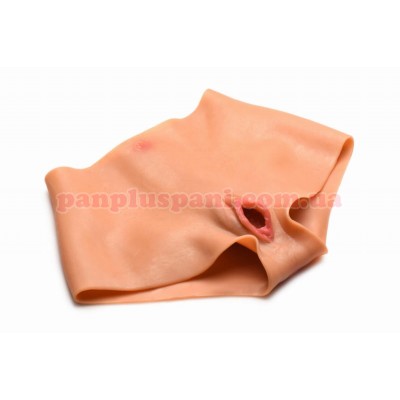 Накладна вагіна Master Series Pussy Panties Silicone Vagina + Ass Panties M