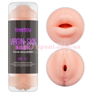 Мастурбатор Virgin-skin Blowout Double Side Stroker Vagina and Mouth