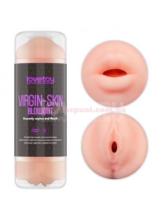 Мастурбатор Virgin-skin Blowout Double Side Stroker Vagina and Mouth