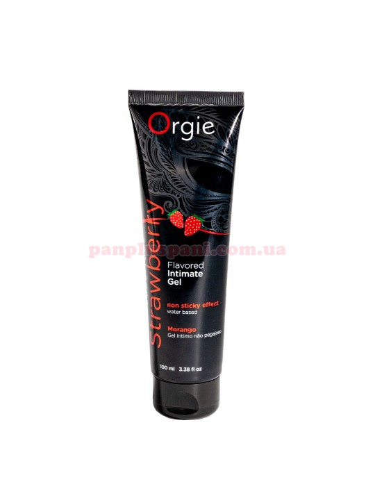 Лубрикант Orgie Lube Tube Strawberry їстівний на водній основі 100 мл