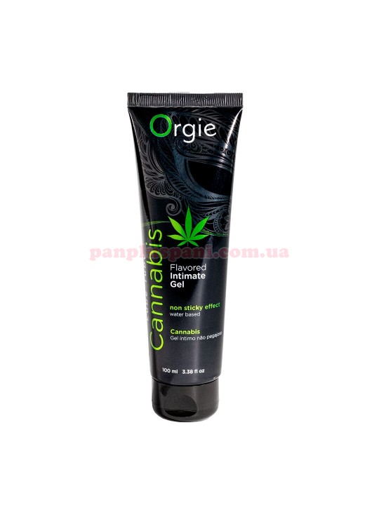 Лубрикант Orgie Lube Tube Cannabis їстівний на водній основі 100 мл