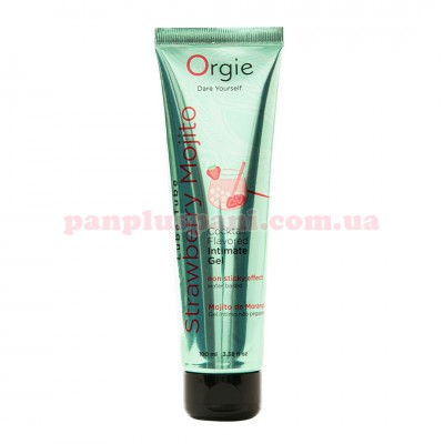 Лубрикант Orgie Lube Tube Cocktail Strawberry Mojito їстівний на водній основі 100 мл