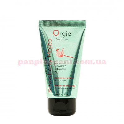 Лубрикант Orgie Lube Tube Cocktail Strawberry Mojito їстівний на водній основі 50 мл
