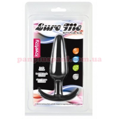 Анальна пробка Lure me Classic Anal Plug L Ø3 см, вага 71 г