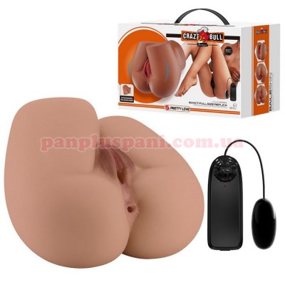 Мастурбатор Crazy Bull Bernace з вібрацією і пультом д/к