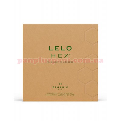 Презервативи LELO HEX Condoms Organic 36 шт