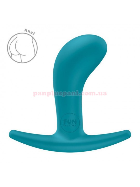 Анальна пробка Fun Factory Bootie S Aquamarine, Ø2.8 см, вага 42 г
