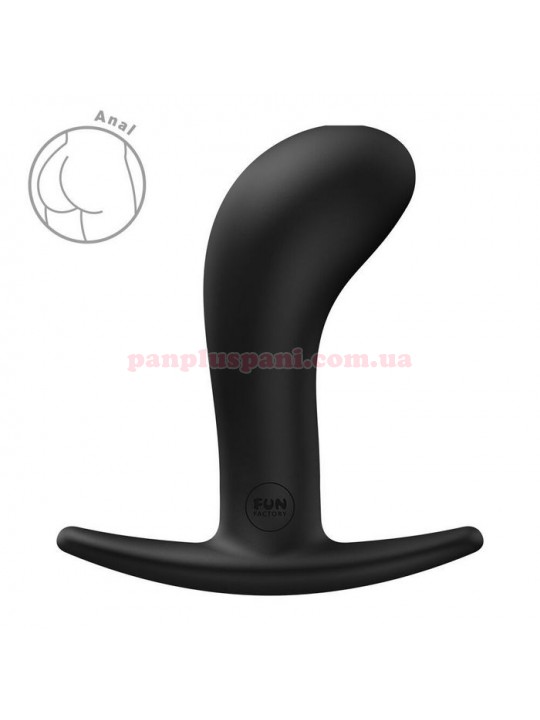 Анальна пробка Fun Factory Bootie L Black, Ø4.05 см, вага 85 г