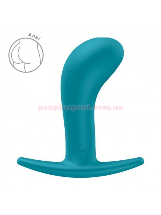 Анальна пробка Fun Factory Bootie L Aquamarine, Ø4.05 см, вага 85 г