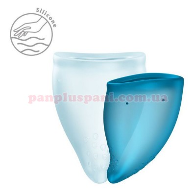 Набір менструальних чаш Fun Factory Fun Cup Explore Kit Multicolored Turquoise