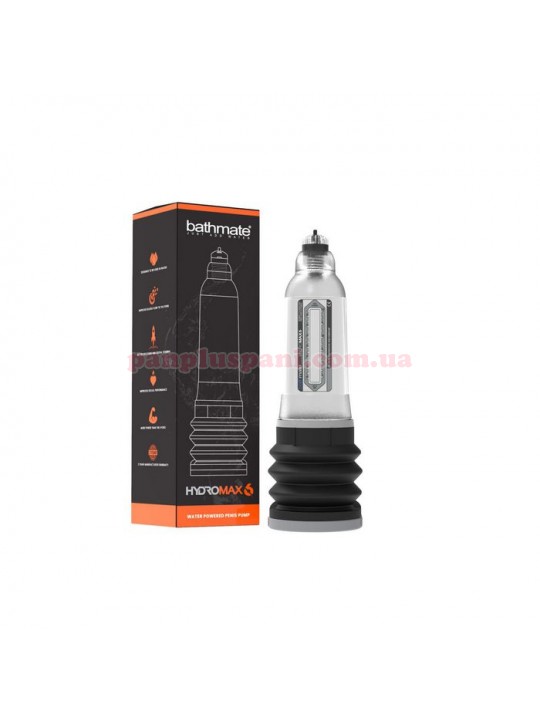 Гідропомпа Bathmate Hydromax 6 Clear