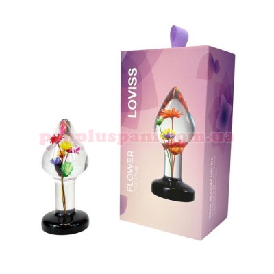 Анальна пробка Loviss Helichrysum, Ø3.9 см, вага 60 г