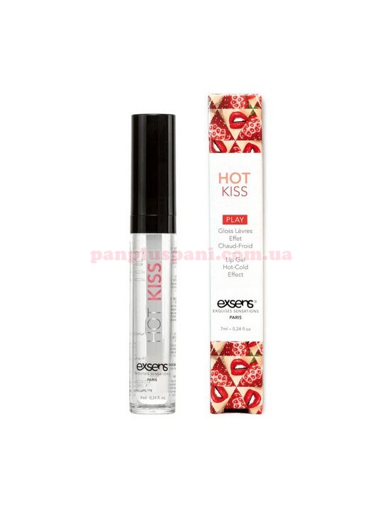 Стимулюючий блиск для губ EXSENS Strawberry Hot Kiss