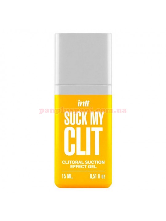 Рідкий вібратор Intt Suck My Clit Tropical Mango 15 мл, з ефектом посмоктування